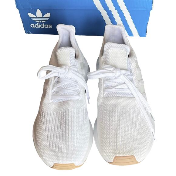 NEW Adidas SWIFT RUN 1.0 SHOES Mismatch Size Men’s 9.5, 10 Womens 10.5, 11 White - Picture 3 of 11